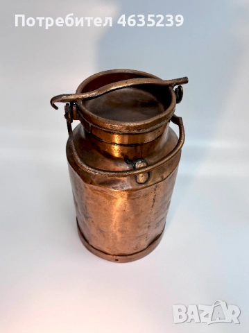 Старинен меден гюм за мляко