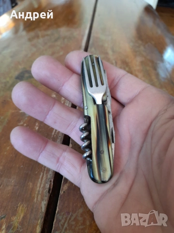 Стар джобен нож,ножче,ножка #176, снимка 3 - Други ценни предмети - 53433439