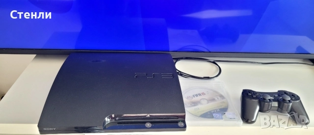 PlayStation 3 Slim, снимка 3 - PlayStation конзоли - 52887215