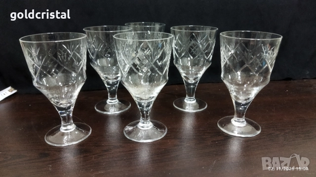 кристални чаши 