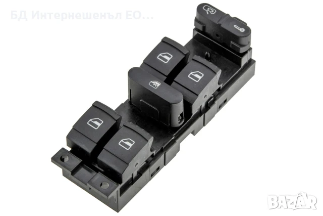 1J4959857  Бутон ключ за стъкла, Volkswagen, Golf 4, Passat 5, Seat, Toledo, Leon