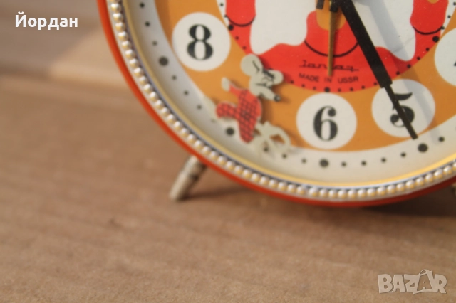 СССР будилник ''Янтар'', снимка 5 - Антикварни и старинни предмети - 52616790