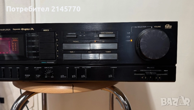 Усилвател JVC AX-70, снимка 3 - Ресийвъри, усилватели, смесителни пултове - 52132348