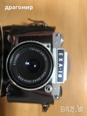 EXA.la  Carl Zeiss Jena DDR Tessar 2,8/50, снимка 2 - Фотоапарати - 48048868