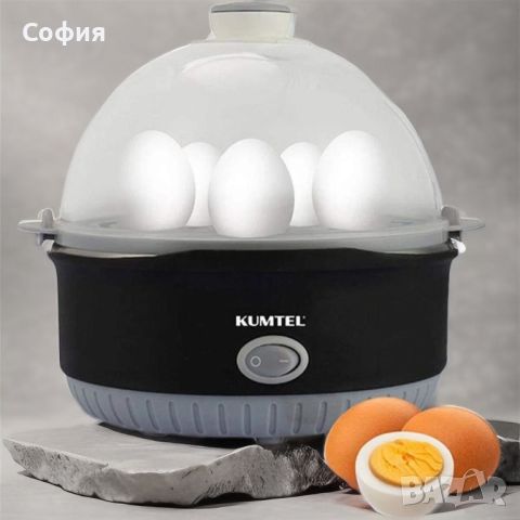 Яйцеварка с капацитет за 7 яйца и мерителна чаша KUMTEL, снимка 3 - Други - 46390087