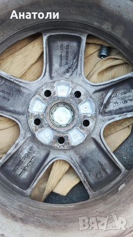 Джанти с гуми 17 5х112, снимка 3 - Гуми и джанти - 54003881