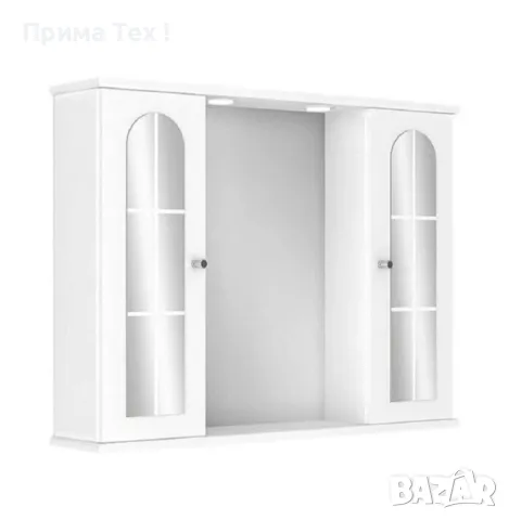 Шкаф с огледало Riva Mirrored Cabinet, снимка 1 - Други стоки за дома - 48040855