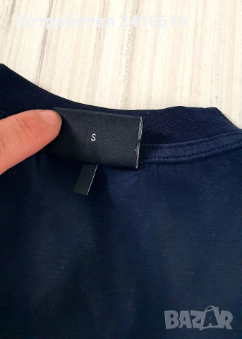 Emporio Armani Cotton Mens Size S ОРИГИНАЛ! Мъжка Тениска!, снимка 10 - Тениски - 53949525