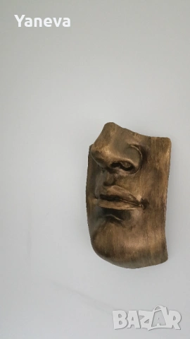 Авторска , абстрактна скулптура, изобразяваща стилизирано човешко лице. , снимка 10 - Статуетки - 53262880