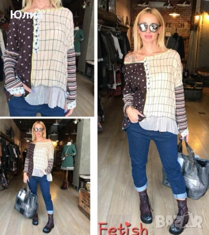Блузи u рокля на Fetish, снимка 6 - Блузи с дълъг ръкав и пуловери - 51688506