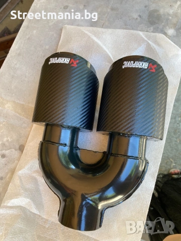 Накрайници Акрапович 100мм, ауспух, генерация, acrapovic, накрайник bmw, снимка 5 - Аксесоари и консумативи - 54001606