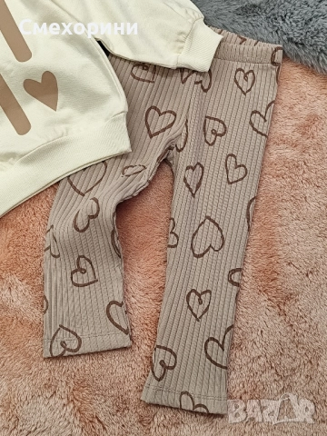 Детски комплекти клин с блузка с воали на раменете, за момиченца от 3г до 6г , снимка 4 - Детски комплекти - 52480747