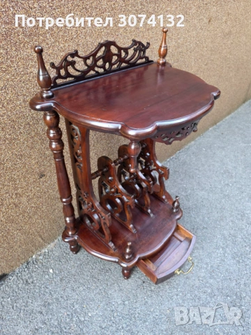 Уникален шкаф за напитки или плочи, снимка 2 - Шкафове - 53880276