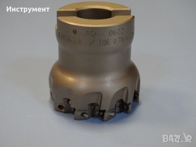 Фрезова глава със сменяеми пластини ATORN 10617658 Angular Milling Cutters Ф40, снимка 2 - Други инструменти - 46596616