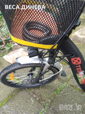 продавам сгъваемо ел колело 20 инча, снимка 5 - Велосипеди - 53799961