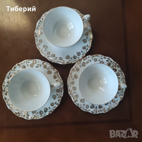 Порцеланов сервиз за чай/кафе, снимка 7 - Сервизи - 52252476
