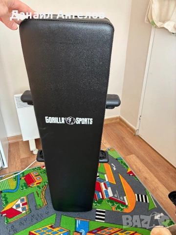 Хоризонтална сгъваема фитнес лежанка, снимка 10 - Фитнес уреди - 53132223