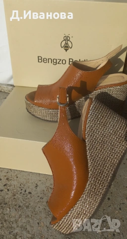 Сандали естествена кожа, снимка 2 - Сандали - 54211449