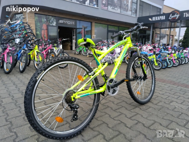 SPRINT Велосипед 26" Interbike PARALLAX жълт, снимка 11 - Велосипеди - 53561912