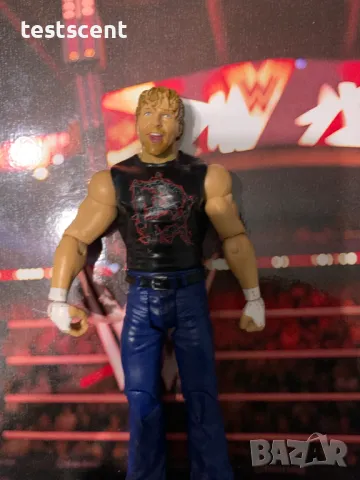 Екшън фигура WWE Jon Moxley Dean Ambrose Дийн Амброуз Basic играчка WWE AEW, снимка 2 - Фигурки - 48236355