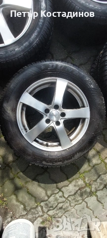 Алуминиеви джанти Dezent 16” 5x100, снимка 3 - Гуми и джанти - 53159413