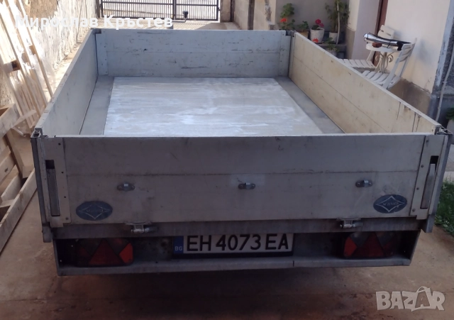 "Schmid PAT 250 UEL" Масивно двуосно ремарке 1300кг, снимка 6 - Ремаркета - 52094859