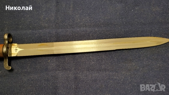 Щик маузер Швеция модел 1914 с лопус, снимка 4 - Антикварни и старинни предмети - 52373266