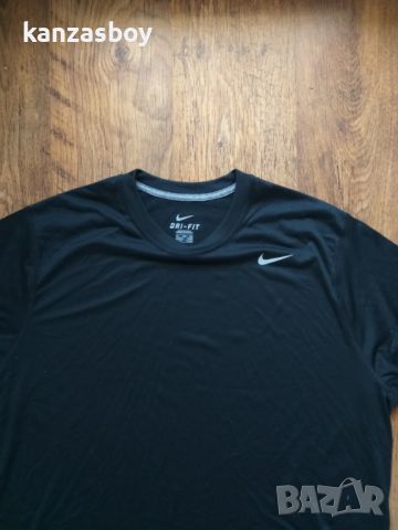 Nike Legend Poly Tee - страхотна мъжка тениска 2ХЛ КАТО НОВА, снимка 5 - Тениски - 45270744