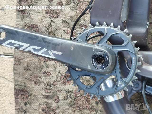 29 цола карбон сет за велосипед колело за ремонт или части, пукнат триъгълник focus 01E, снимка 6 - Части за велосипеди - 52174679