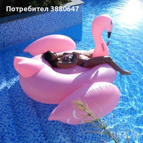 Плувайте с комфорт и стил с нашите надуваеми шезлонги-Фламинго, Еднорог или Лебед, снимка 3 - Басейни и аксесоари - 46136451