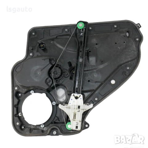 Механизъм заден ляв ел. стъклоповдигач Volkswagen Golf VI 2008-2016 ID:148588, снимка 2 - Части - 51401431