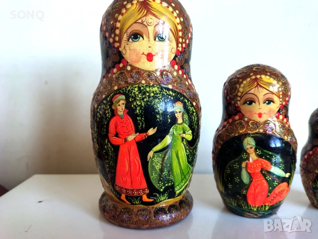 Оригинална Стара Руска Матрьошка, снимка 3 - Колекции - 53838589
