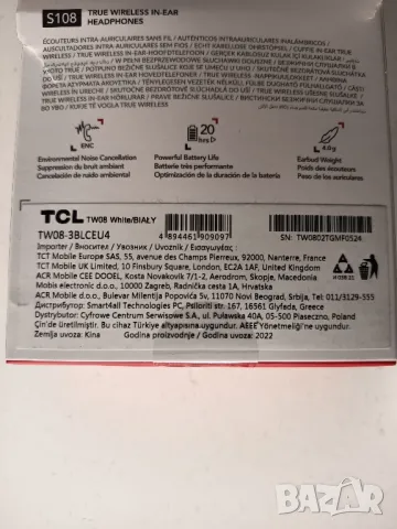 Слушалки bluetooth TCL moveaudio s108, снимка 2 - Bluetooth слушалки - 49942143
