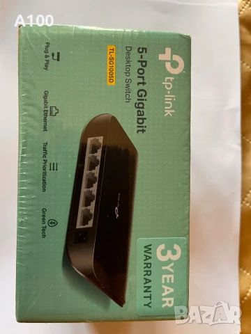 TP-Link TL-SG1005D Gigabit 5-портов суич, снимка 1