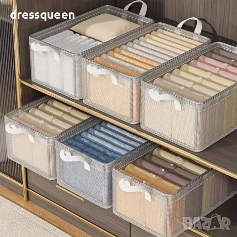 4564 Премиум сгъваем органайзер за дрехи: Здрава метална конструкция и лесен достъп до вещите, снимка 3 - Кутии за съхранение - 53812863