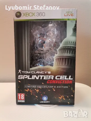 Екшън фигура TOM CLANCY'S SPLINTER CELL CONVICTION LIMITED COLLECTOR'S EDITION , снимка 5 - Аксесоари - 47239472