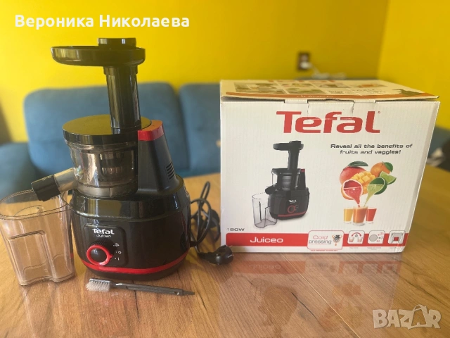 Сокоизтисквачка за студено пресоване Tefal Juiceo