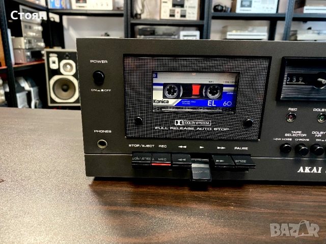 Kасетен дек Akai, снимка 3 - Декове - 54193798