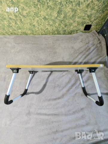 Сгъваема масичка за лаптоп, снимка 2 - Лаптоп аксесоари - 53475049