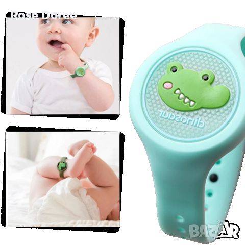 Детска играчка часовник против комари, светлинен ефект , снимка 2 - Други - 45782523