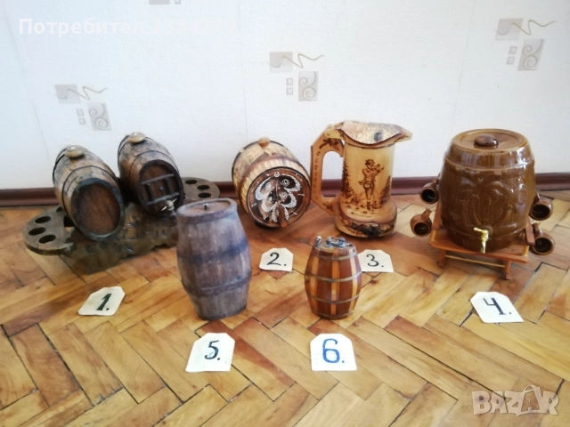 Стари буренца изработени от различни майстори в различни времена. 