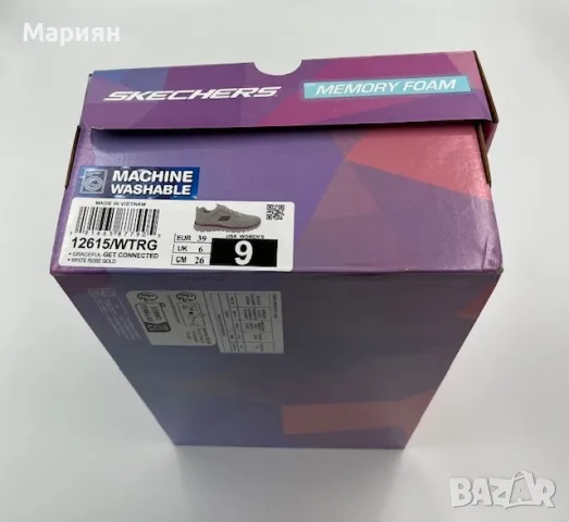 Маратонки Skechers Memory Foam 38/39 номер, снимка 6 - Маратонки - 47403271