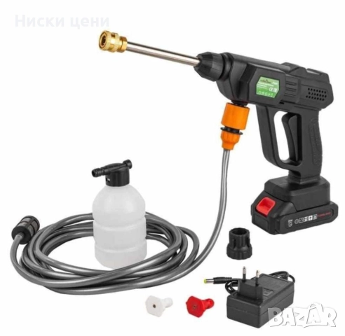 Акумулаторна водоструйка с 2 батерии 48V, снимка 4 - Парочистачки и Водоструйки - 52454168