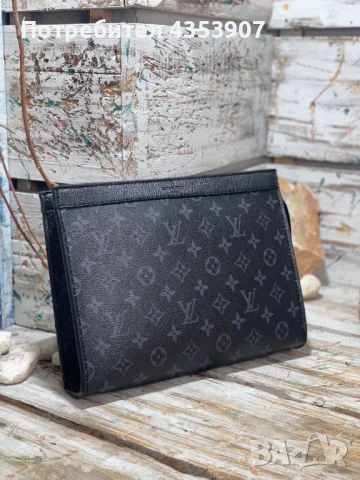 Louis Vuitton дамски клъч, снимка 6 - Чанти - 50493299