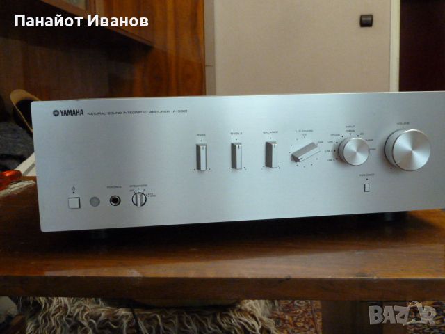 Усилвател Yamaha A-S301, снимка 2 - Ресийвъри, усилватели, смесителни пултове - 46628158