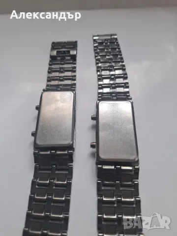 два мъжки метални часовника - 21см дължина, снимка 4 - Мъжки - 49630054