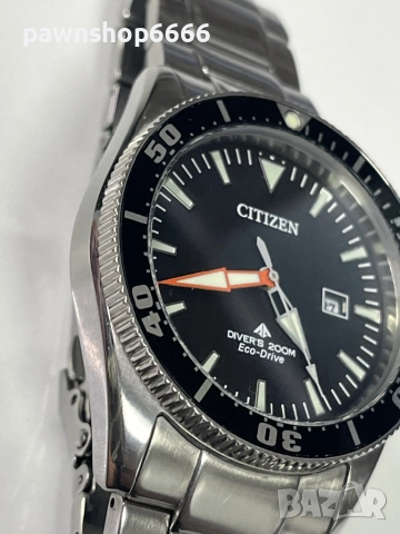 Часовник Citizen Eco Drive Promaster E168-S081491 с каишка от неръждаема стомана, снимка 6 - Мъжки - 52563975