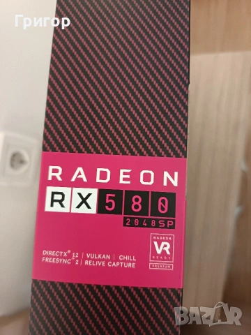 AMD Radeon RX580 2048SP 8GB 256bit GDDR5, снимка 2 - Видеокарти - 54114207
