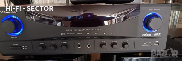 Thunder THC 1102 усилвател , снимка 5 - Ресийвъри, усилватели, смесителни пултове - 53637217