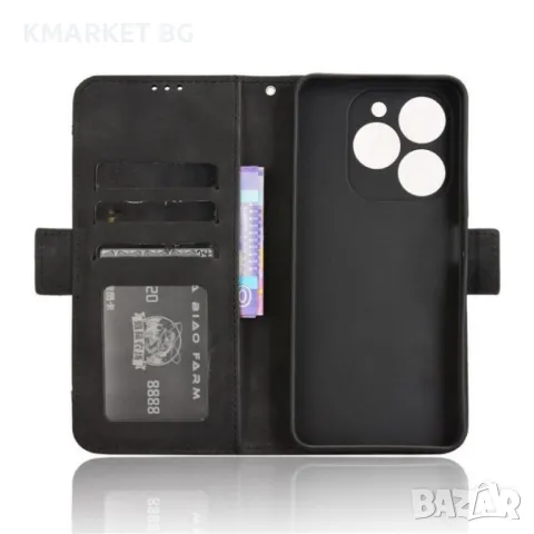 Blackview Shark 9 5G2 Magnetic Wallet2 Кожен Калъф и Протектор, снимка 7 - Калъфи, кейсове - 48648762